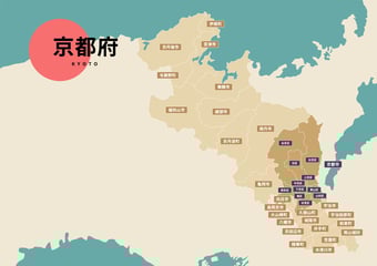 京都府のビジネスフォン・クラウドPBX提案可能エリア
