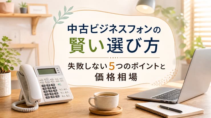中古ビジネスフォン