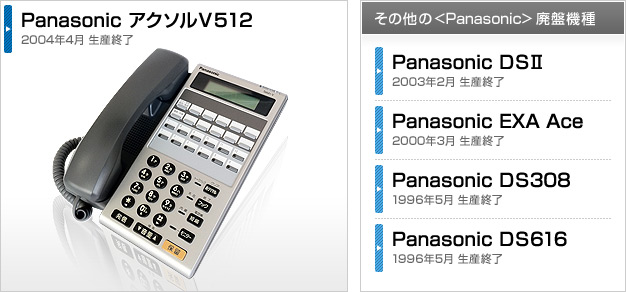 Panasonic アクソルV512